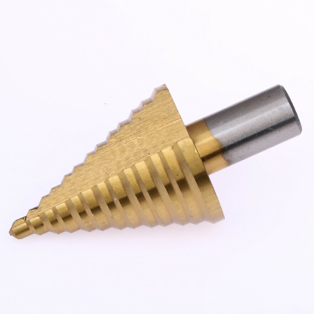 Ti (13 Steps 5 7 10 12 15 17 20 22 25 27 30 32 35MM) High Step Drill Bit @