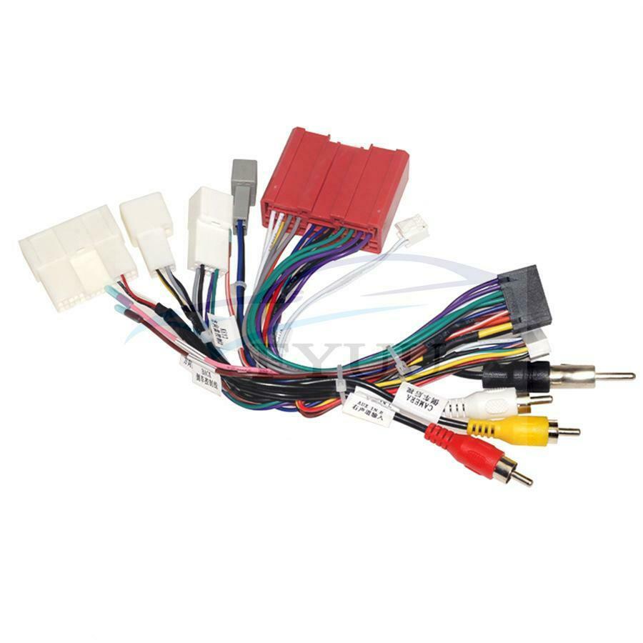 Car 16 pin Audio Wiring Harness Canbus Box For Mazda 6 CX-5 Stereo Wire Adapter