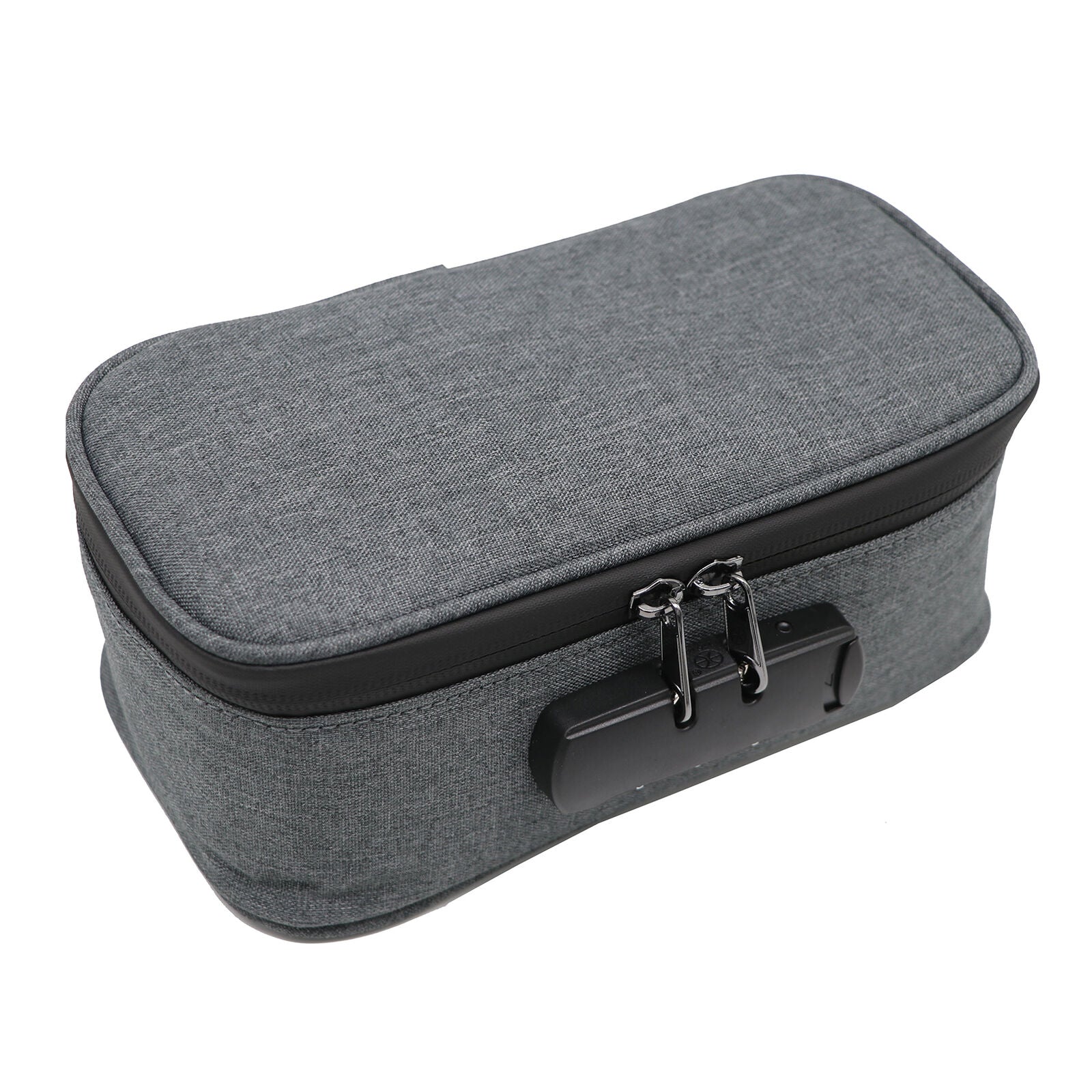 Smell Proof Bag Lockable Case Stash Box Roll Tin Container Travel Storage Case U