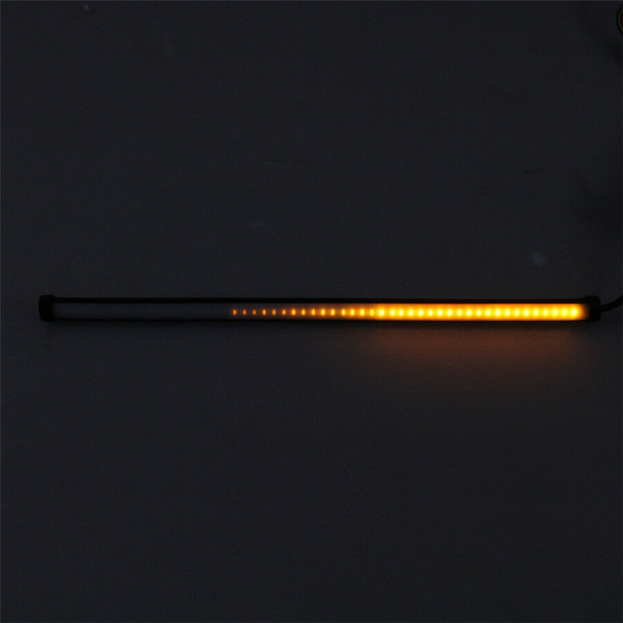 29cm Sequential Switchback Flowing LED Motorcycle Tail Brake Turn Signal Lights
