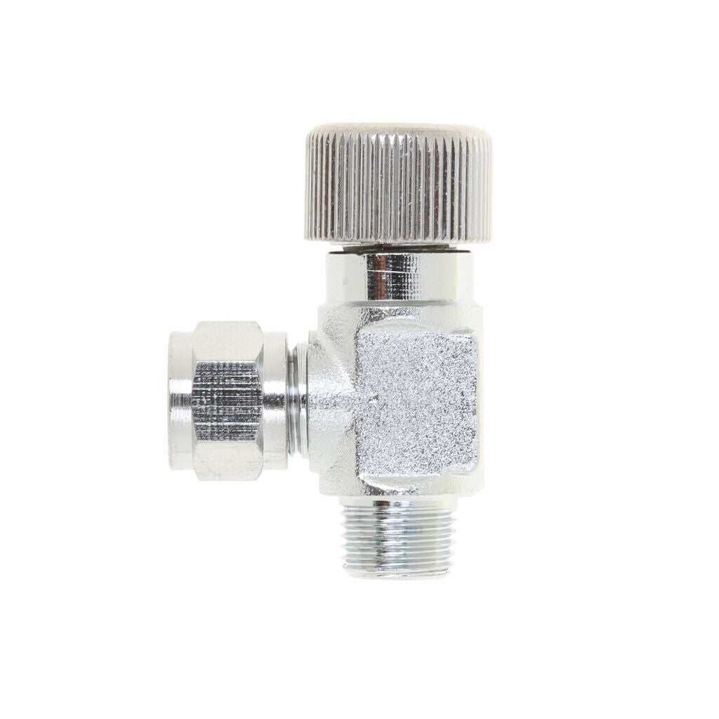 Way Aluminum Precise CO2 Needle Valve Regulator for Aquarium Plant Tank