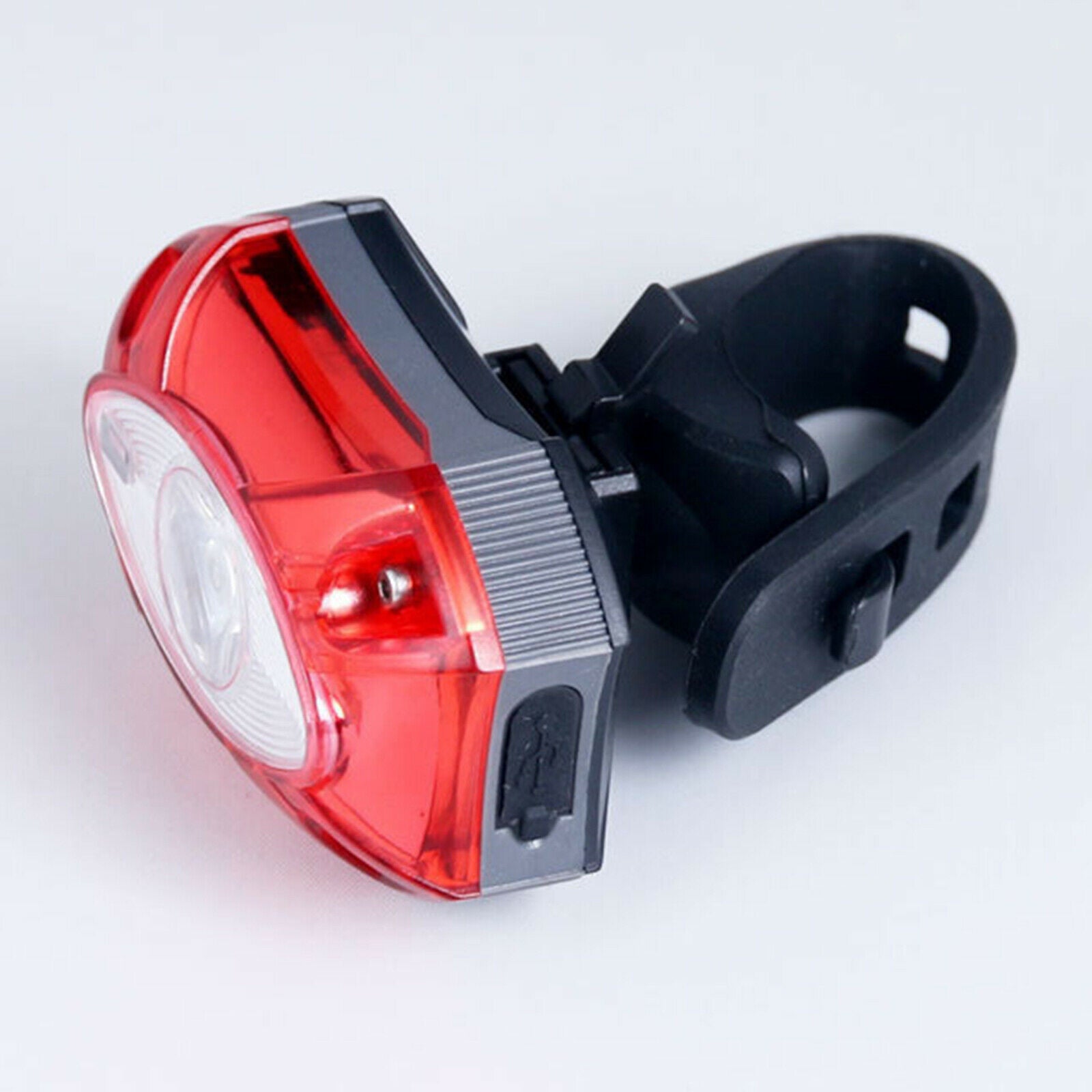 Bike Tail Light USB LED Safety Rear Lamp Cycling 3 Modes Flashing Taillight