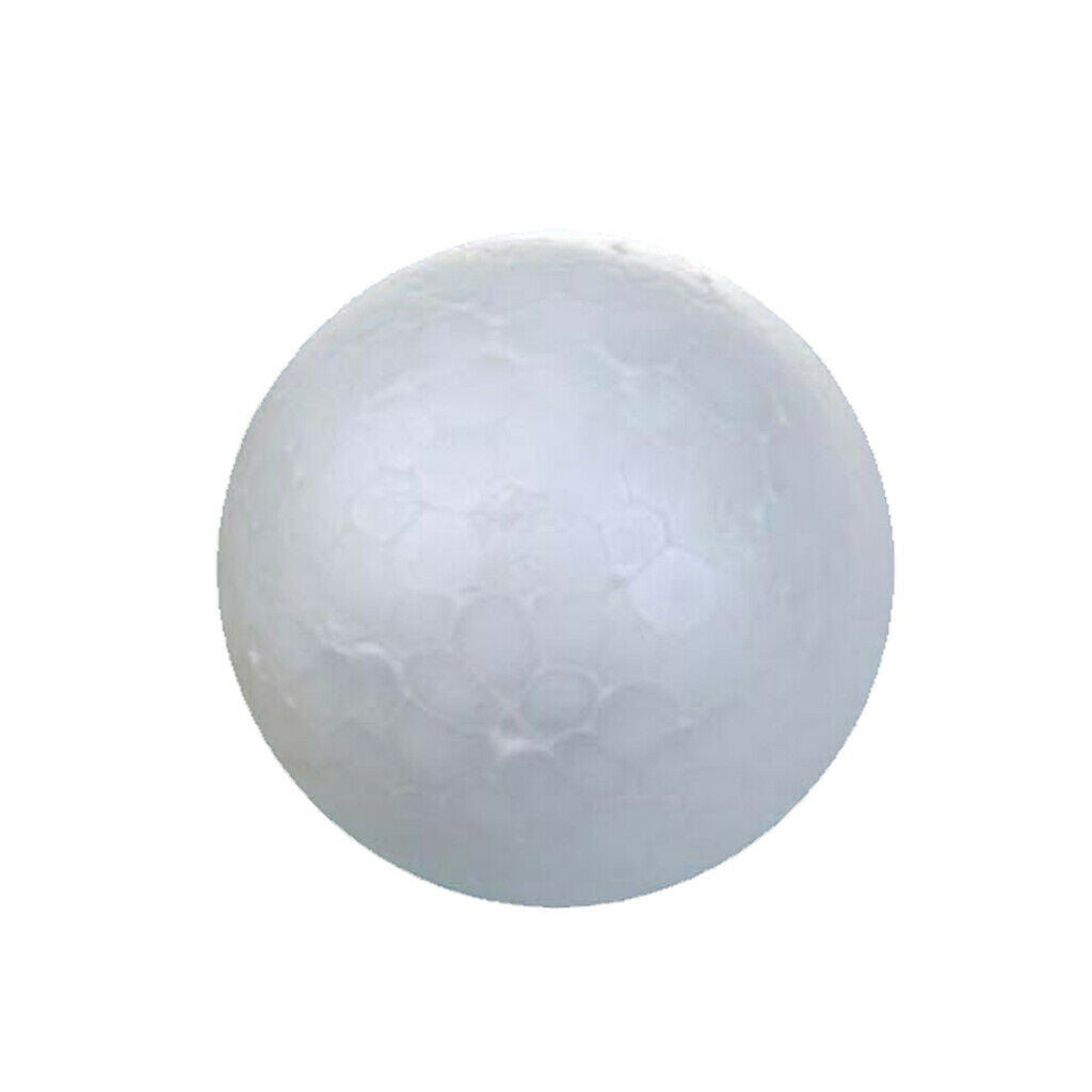 20 Pcs 7 Cm White Polystyrene Polystyrene Balls For DIY Crafts Modeling -