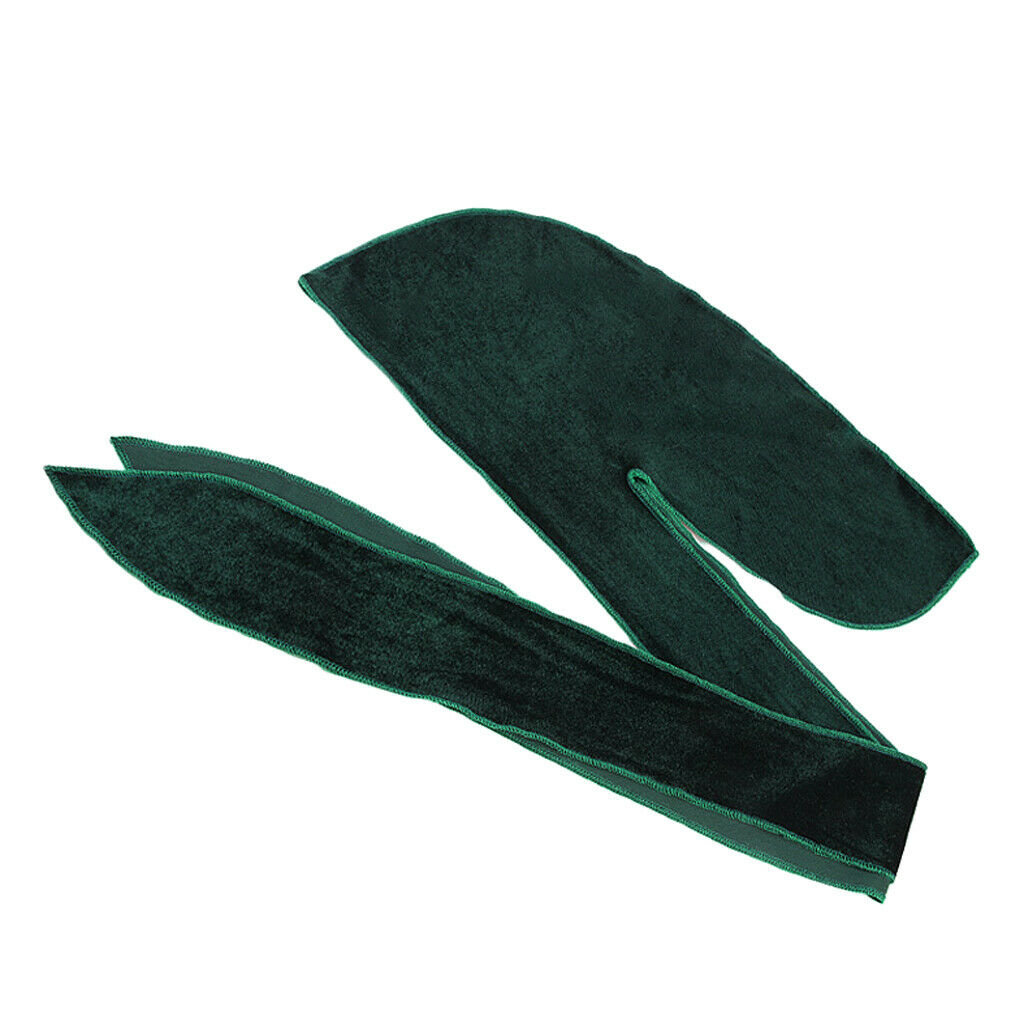 4pcs Silky Durag Pirate Hat Turban Headscarf Cycling Hat Bandana Hat With Long