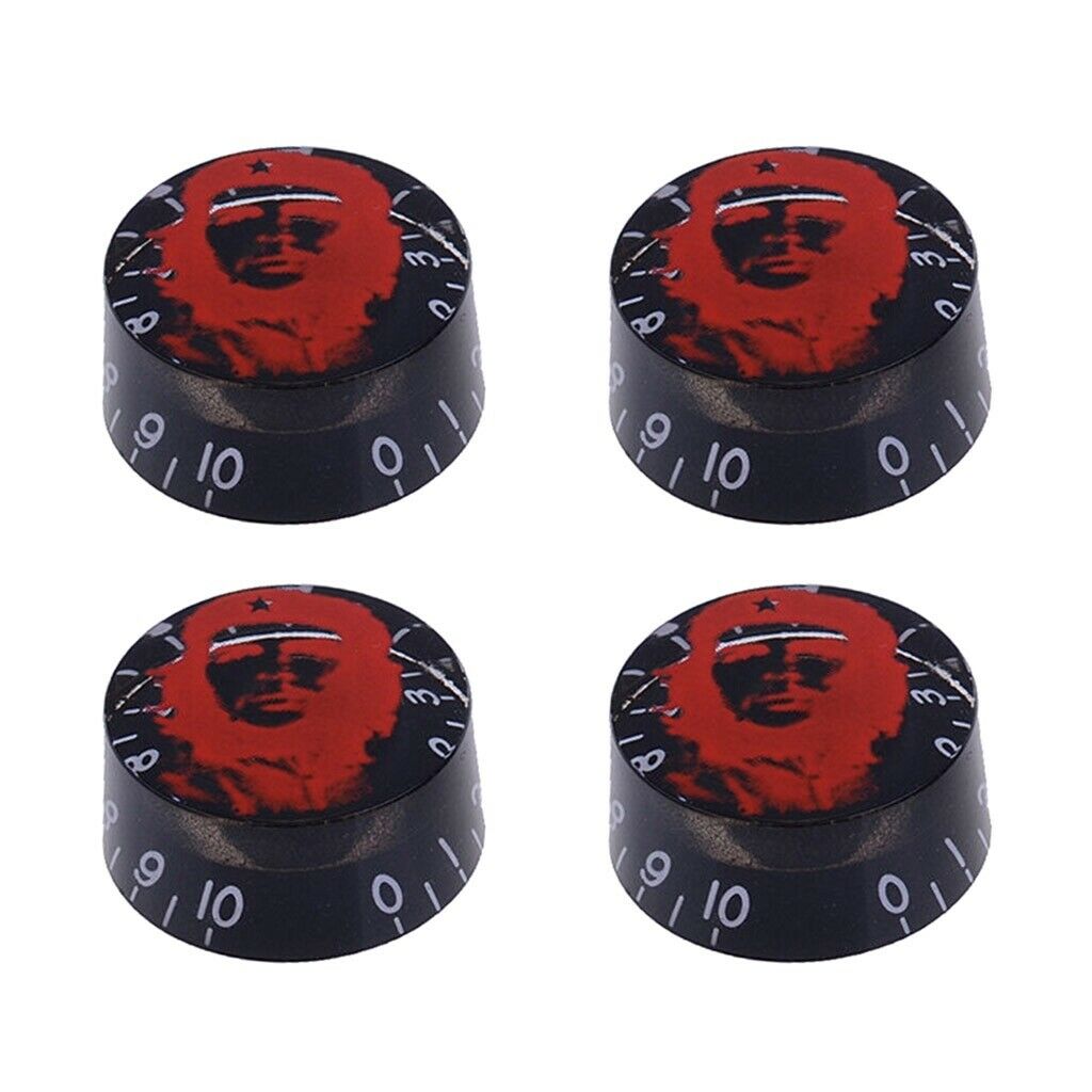 4 Pcs Electric Guitar Volume Knob Control Knobs Potentiometer   Knob A