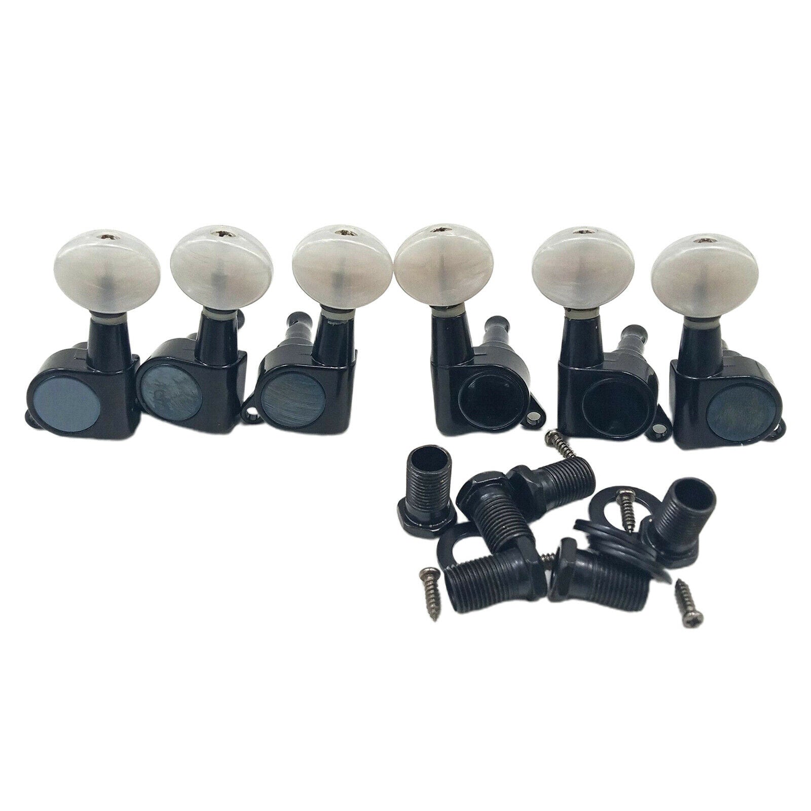 6 Pieces Guitar Tuning Pegs Machine Heads Parts