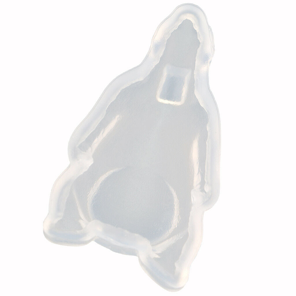 Polar Bear Silicone Mold Jewelry Making Mould for DIY Crystal Home Ornament