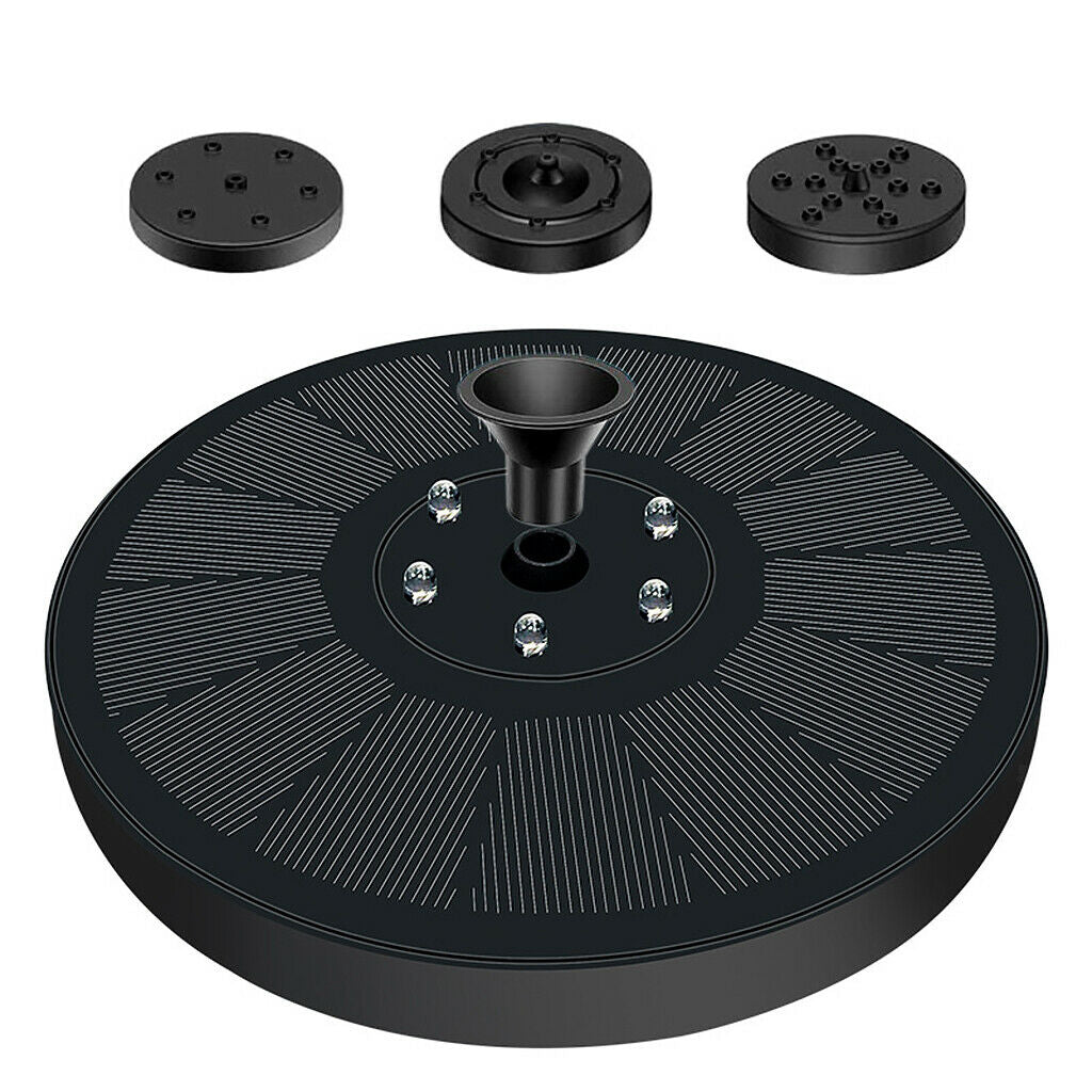 7V 3W Solar Power Fountain Pump Aquarium Bird Bath Landscape Garden Pool