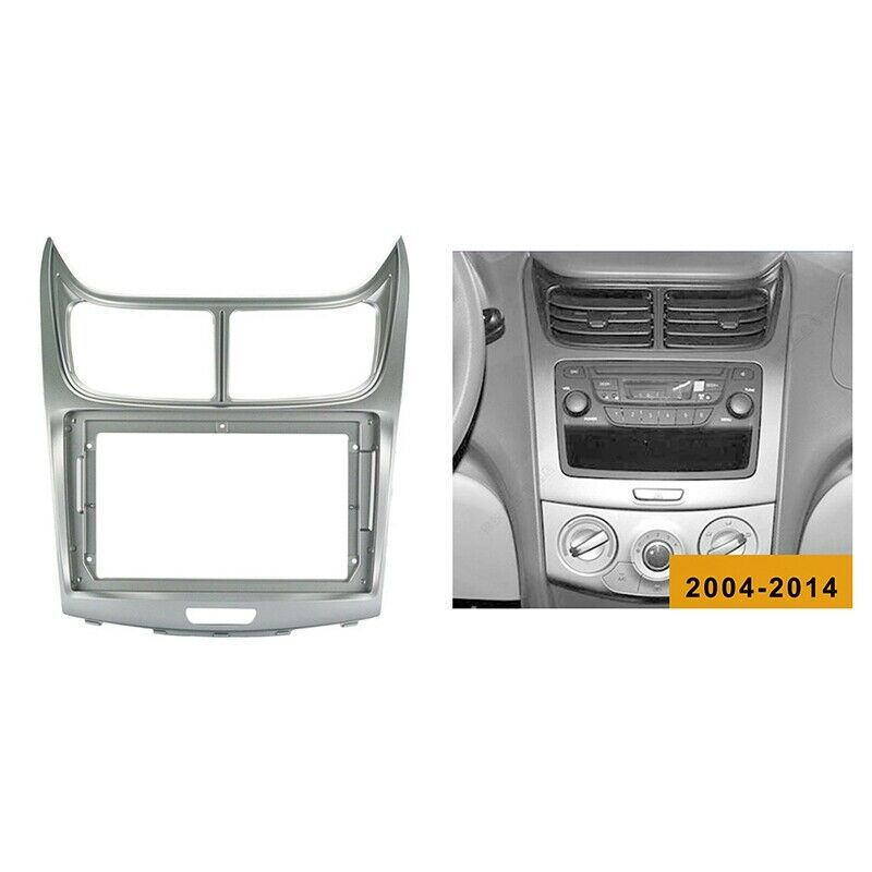 9 Inch Car Fascia for  Sail 2004-2014 Double Din Car DVD e Install Panel Dash S5