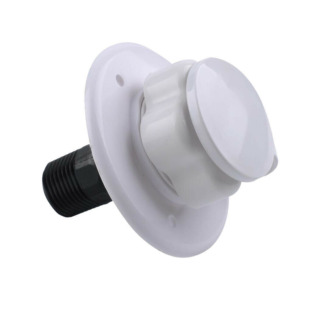 19mm Round Gravity Water Filler Hatch Lockable Car Assemblies UV stabilized