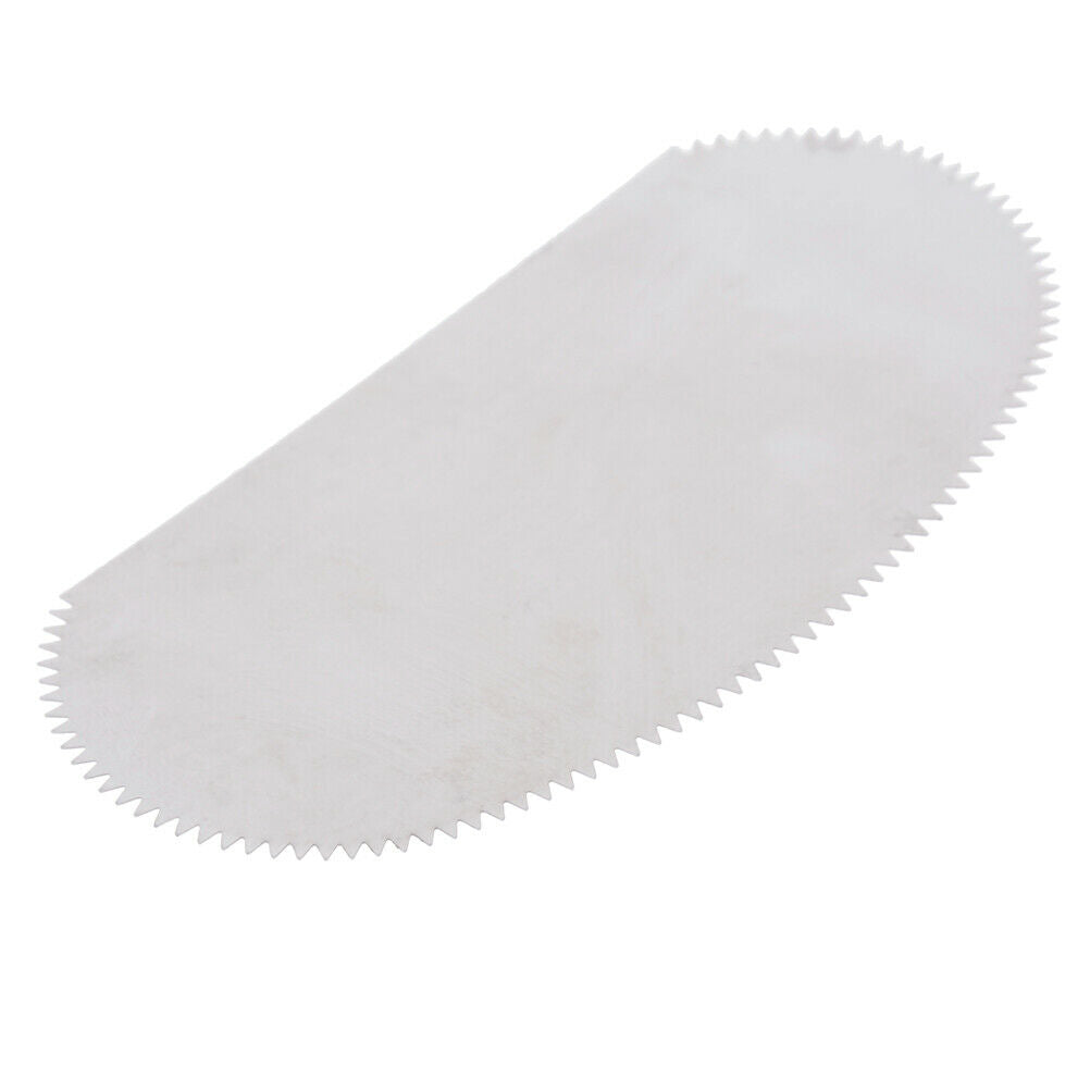 10X Pottery Clay Steel Scraper For Polymer Steel Cutter Ceramic Serrated Tool.DD