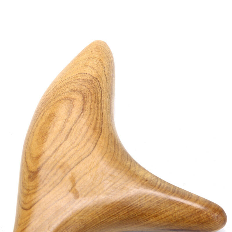 triangle body wood neck shiatsu reflexology wooden spa  massager blood GwJCABDA