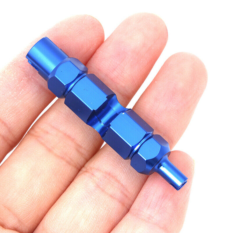 Double-head Wrench Parts Bicycle Bike Wrench Valve Core Disassembly Tool~.l8