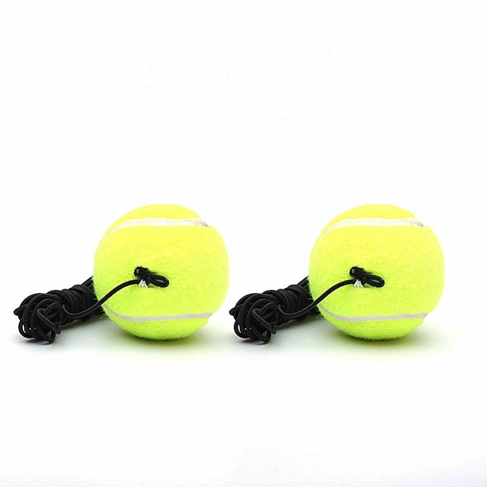 Professional Indoor Trainer Practice Rebound Tennis Training Ball Elastic Rope