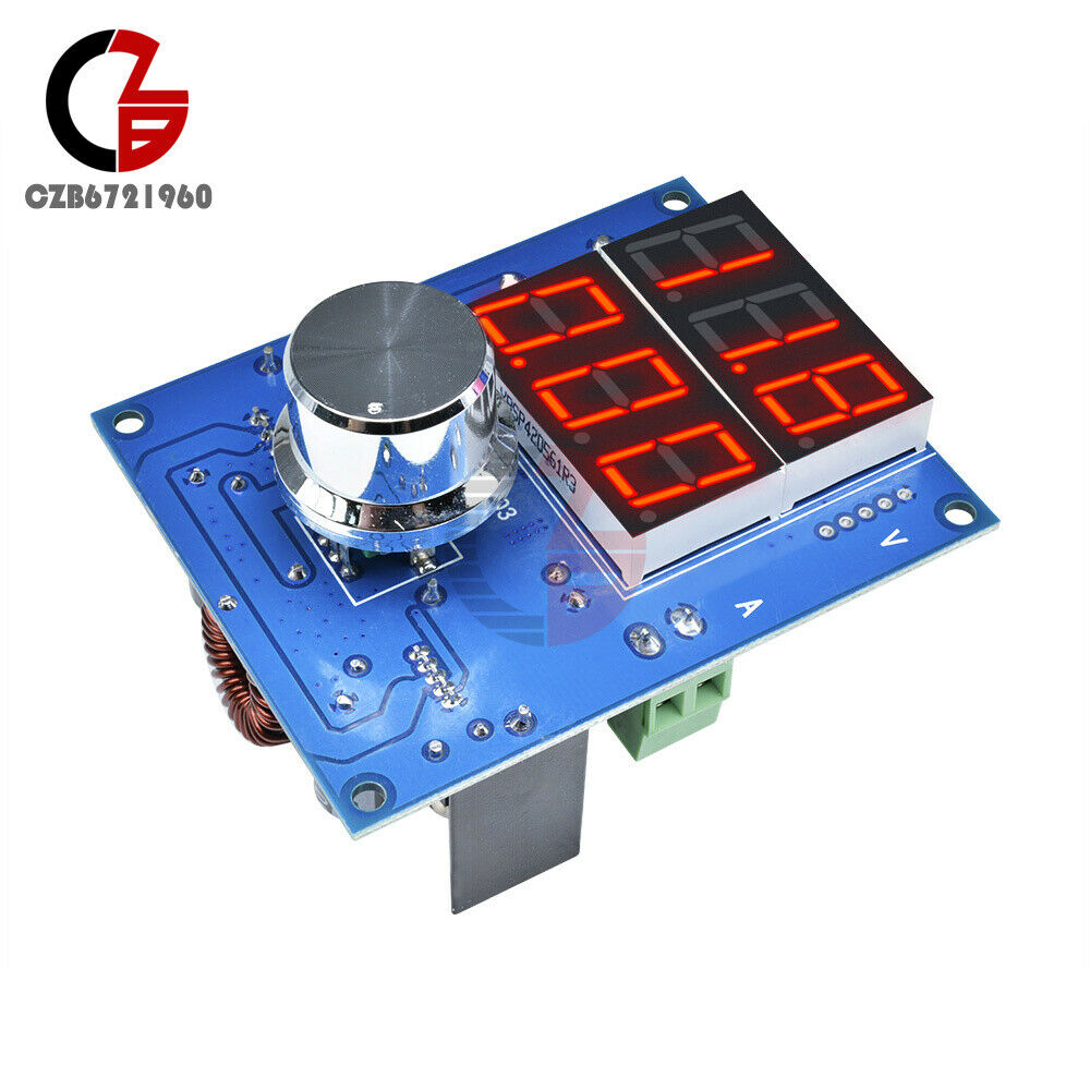 DC 5-36V to 1.3-32V XL4016 LED Voltmeter Ammeter Regulator Buck Step Down Module
