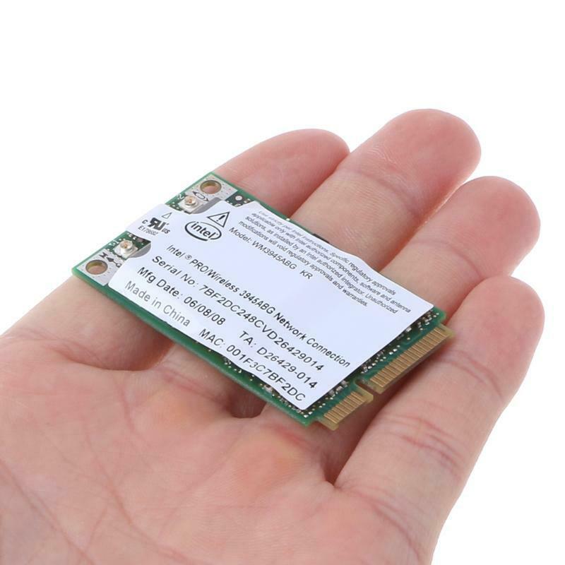 New WM3945ABG Mini PCI-E Wireless WIFI Card 54M 802.11A/B/G For Dell ASUS Laptop