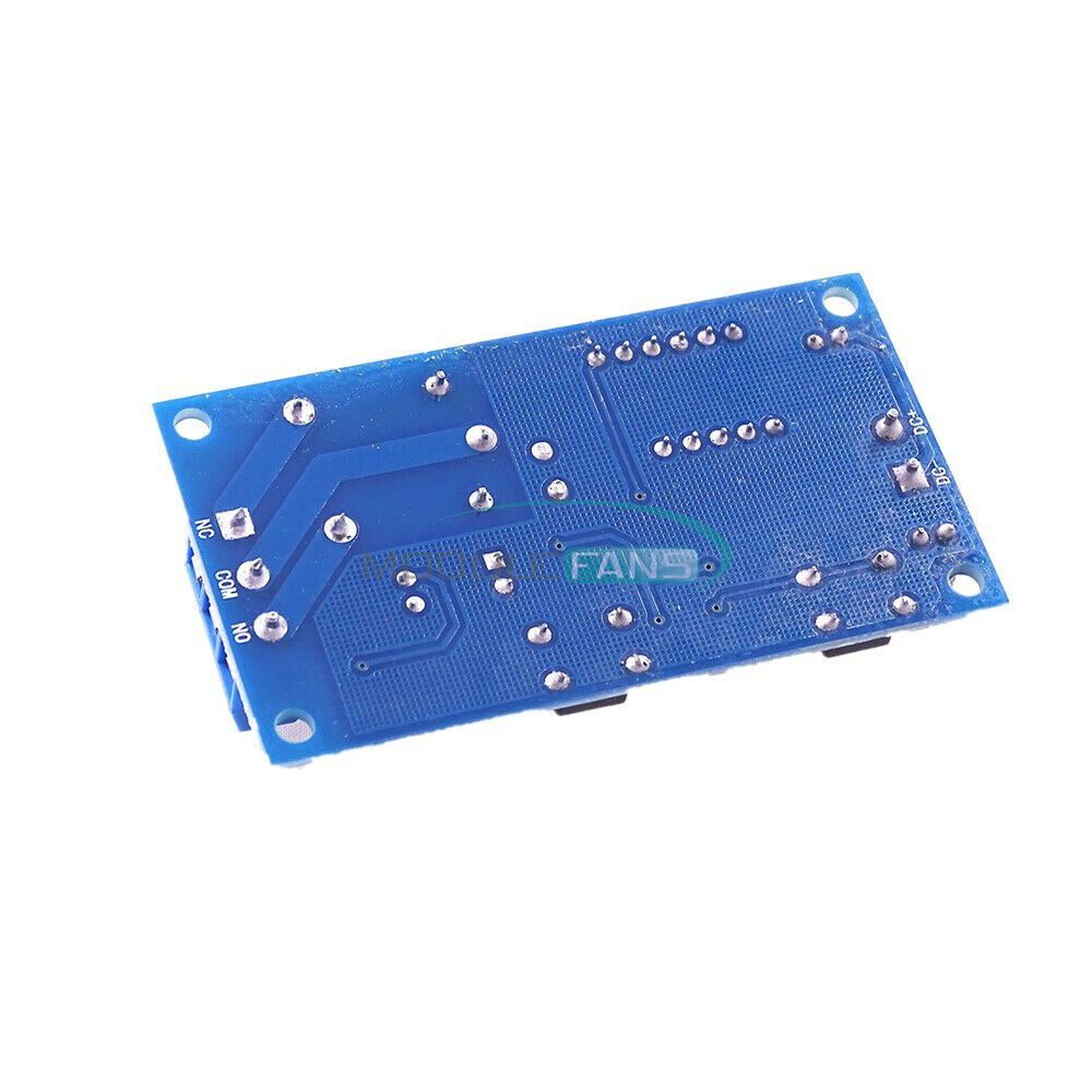 2-Button 3-digit LED DC12V Infinite Delay Timer Relay on/off Switch Loop Module