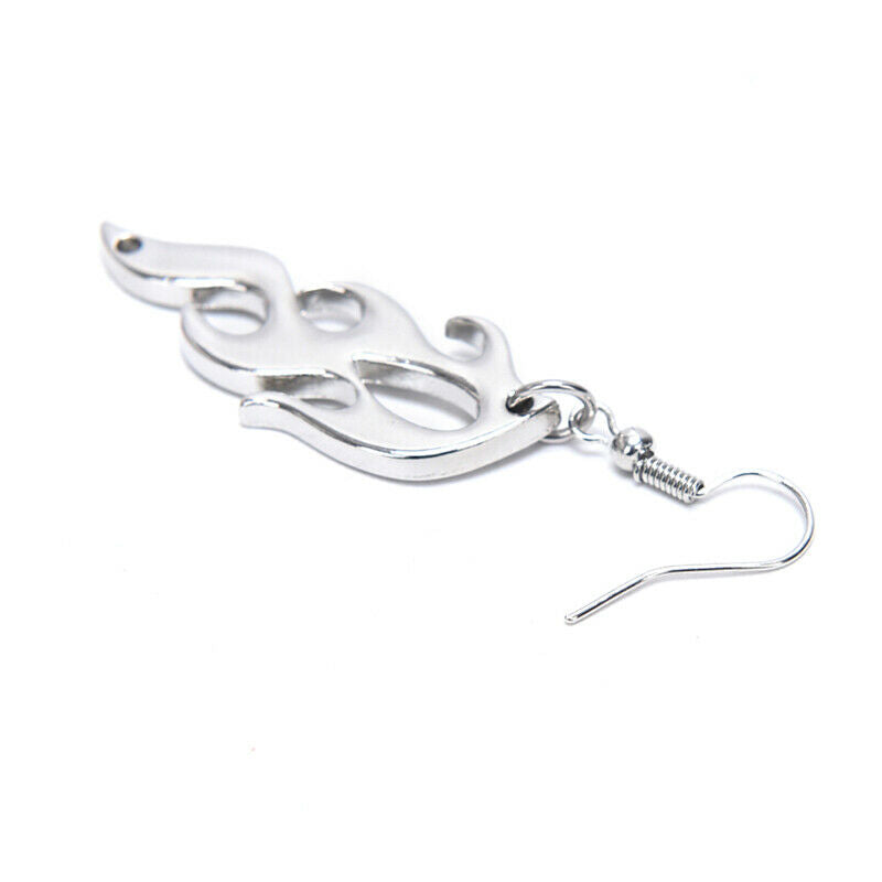 Fashion Punk Hip Hop Flame Dangle Drop Earrings Women Jewelry Accesso N.l8