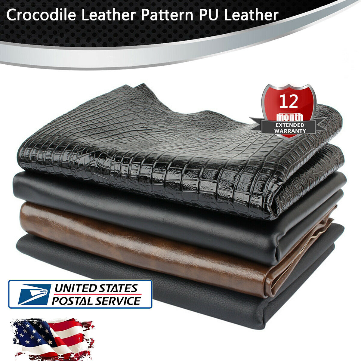Motorcycle Flexible Seat Protector DIY PU Seat Cover 70x100cm For ATV Scooter