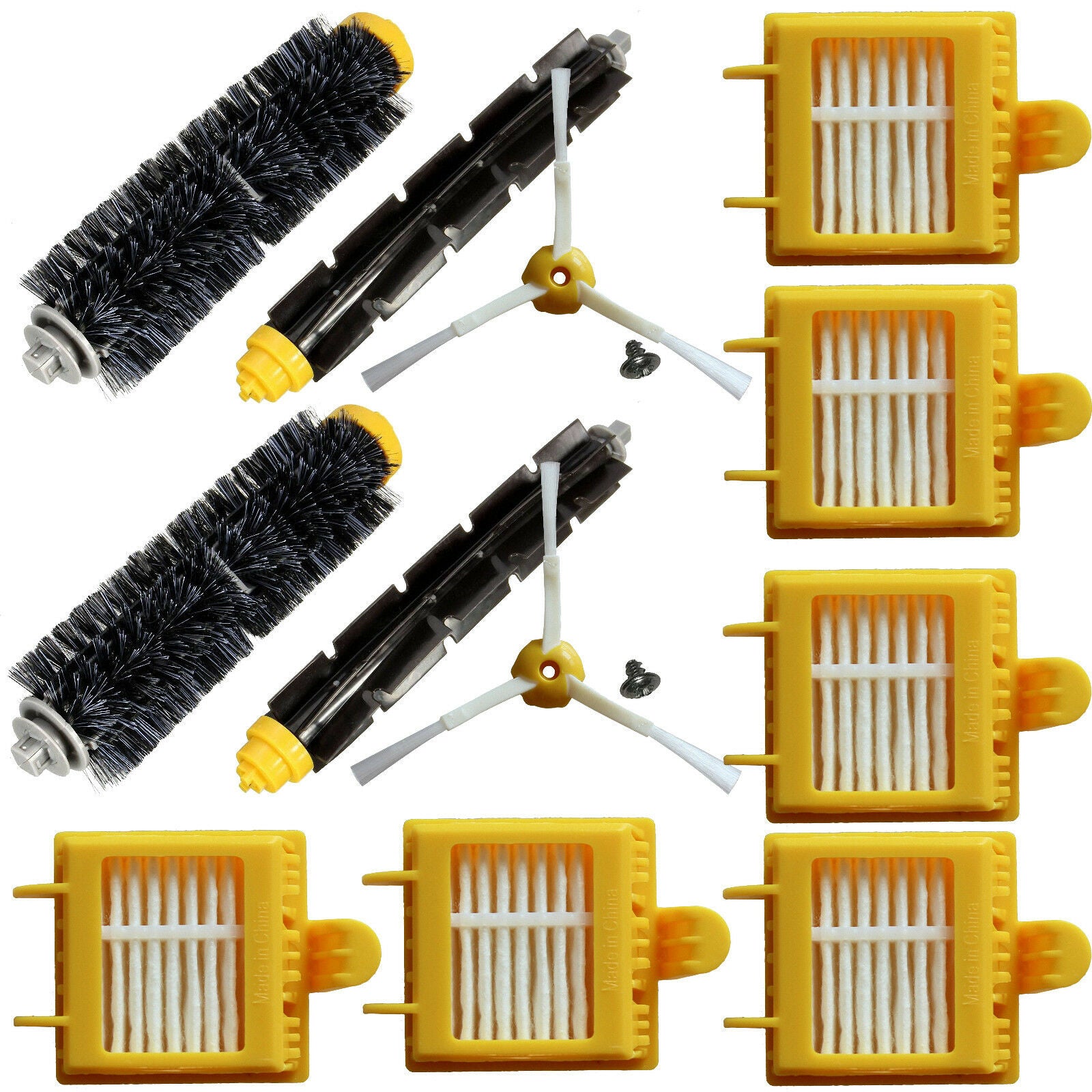Filters & Brush for iRobot Roomba 700 Series 760 770 780 3 Armed Vacuum Parts