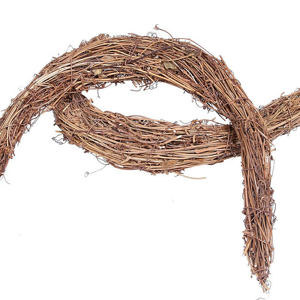 1x Christmas DIY Wood Rattan Moon Garland Pendant Hanging Ornament Home Decor