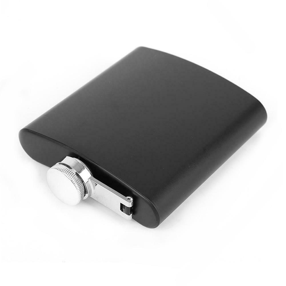 6oz Matte Mini Flagon Outdoor Drinkware Portable Stainless Steel Hip Flask @