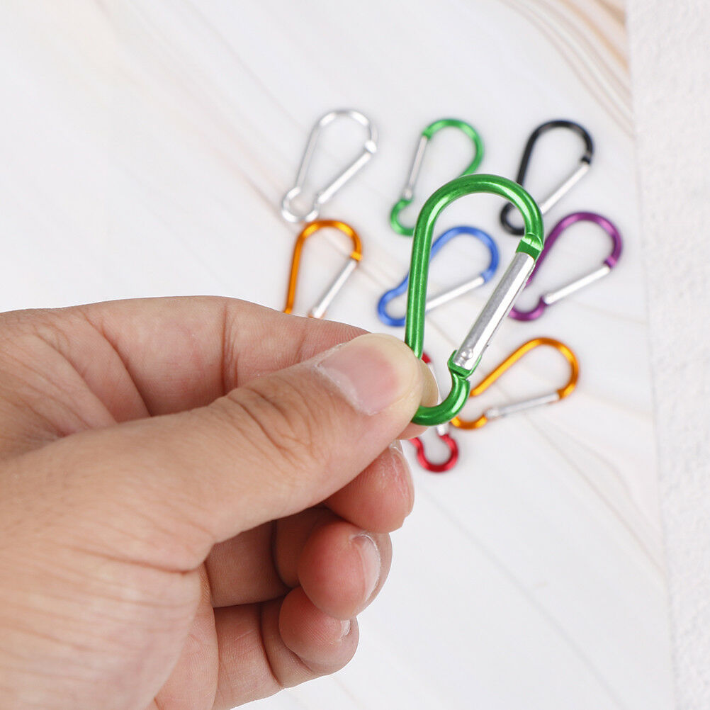 5Pcs/Set Random No.5 Aluminum Alloy Gourdshaped Outdoors Sport Clasp Smal.l8