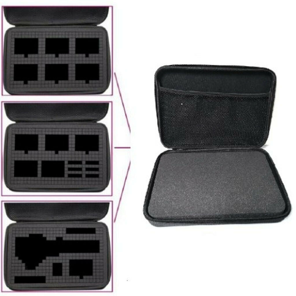 Dustproof Storage Case Protector Shell Bag for Action Camera DIY Partition