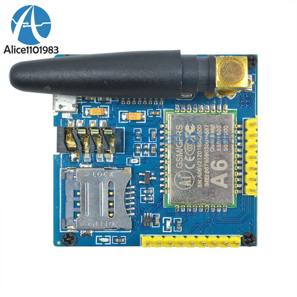 A6 GPRS Pro Serial GPRS GSM Module Core DIY Developemnt Board Replace SIM900