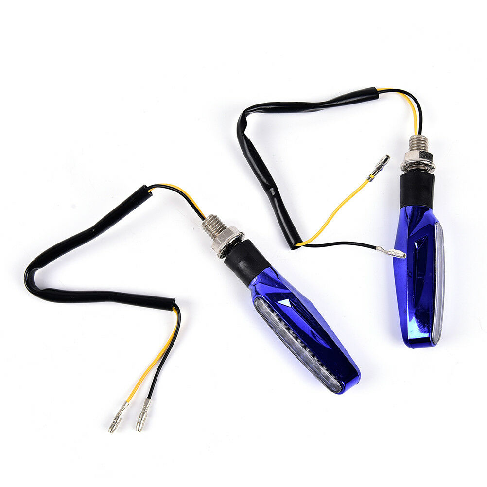 1x motorcycle turn signal light led indicator universal blinker flasher bl.l8