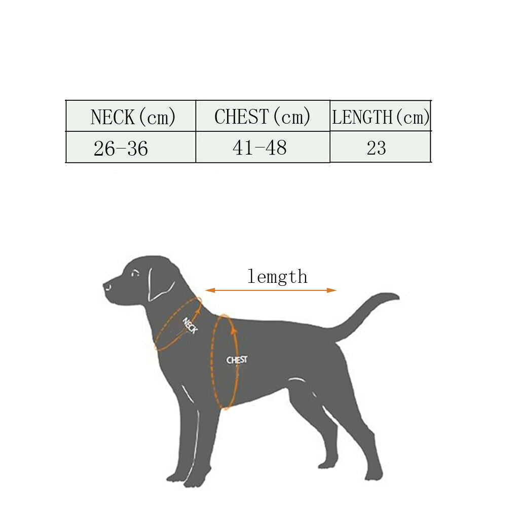 2x Pet Anti Separation Thunder Calm Fear Relief Vest Jacket Shirt for All Sizes