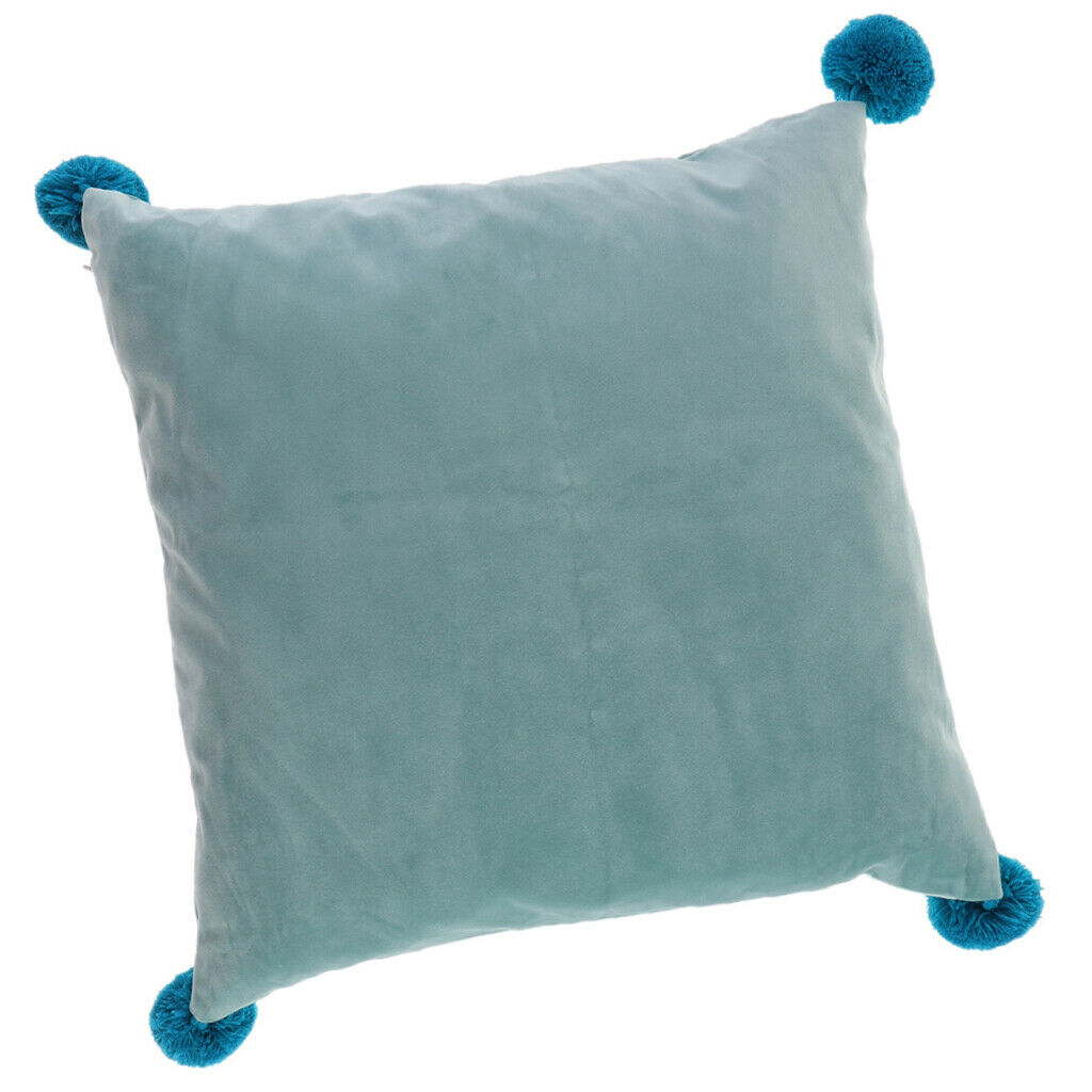 Solid Pure Color Pillowcases Home Decor Pillow Case 18x18 Inch Green