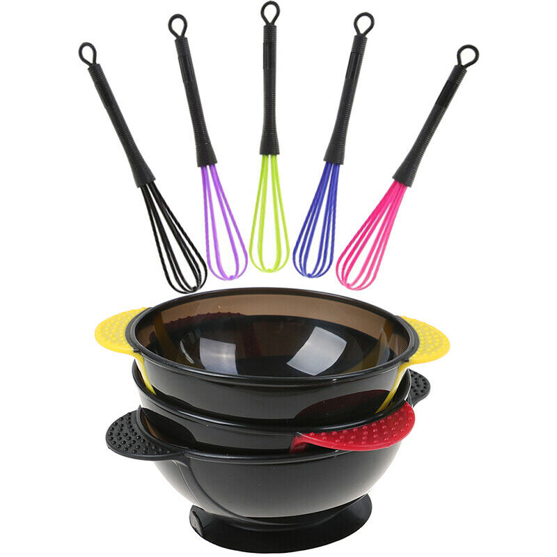 1X Dye Bowl Hair Dyeing Palette Bowls Salon Dye Mixing Hairdressing Styling DD