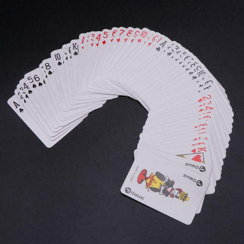 Texas Hold'em Mini Poker Home Decoration Travel Portable Playing Card Board Game