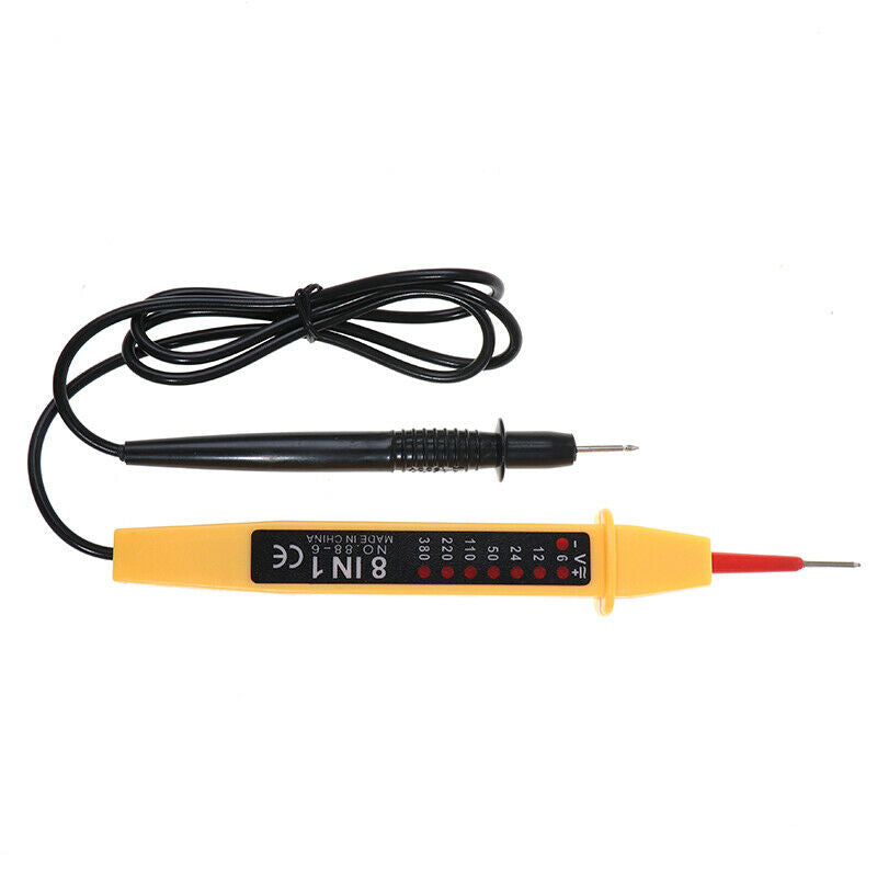 8 IN 1 6V-380V Voltage Tester Pen AC DC Volt Alert Power Detector Sen SJ