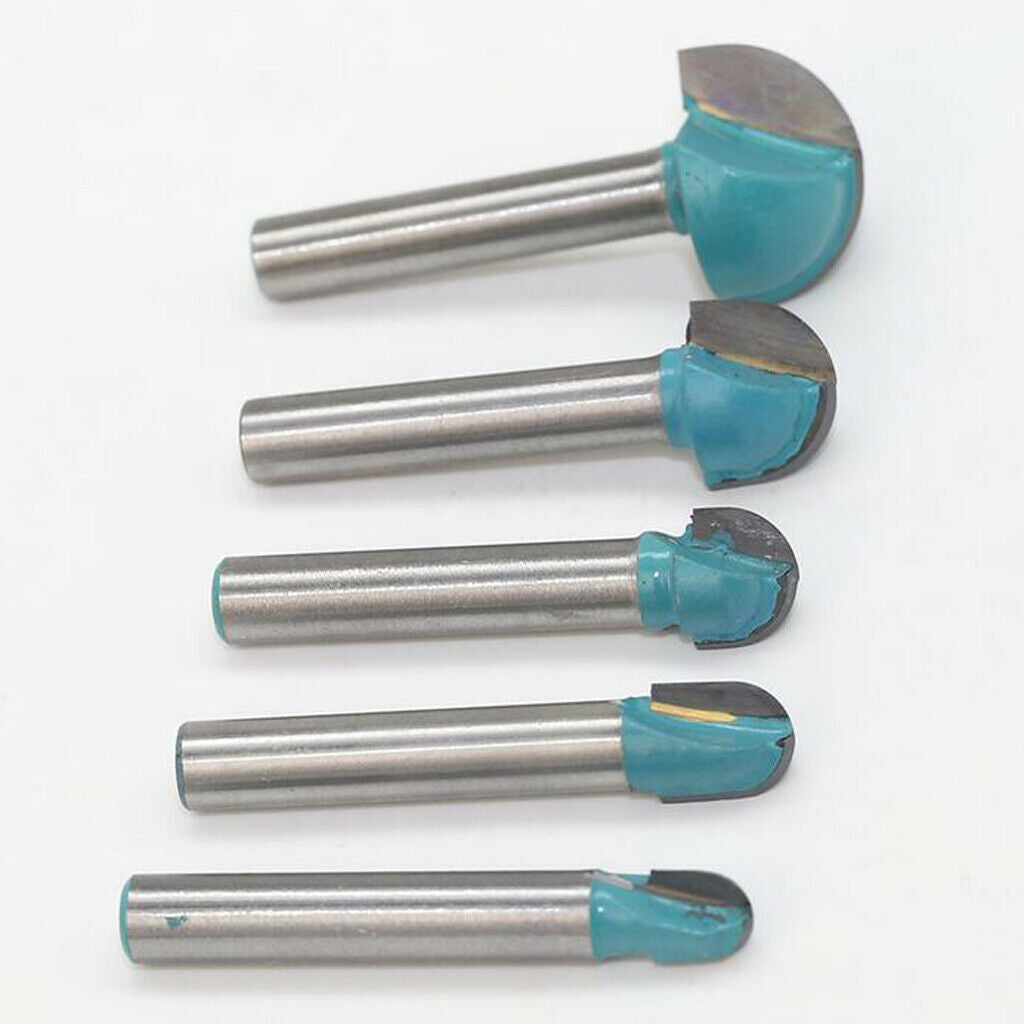 High-precision 6mm Shank Carbide Wood Cutter Rotary Tools Woodworking DIY