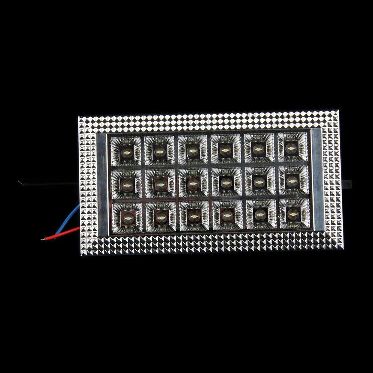 18SMD White Car Truck Vehicle Roof Ceiling Dome Interior LED Light Lamp 12V 5W
