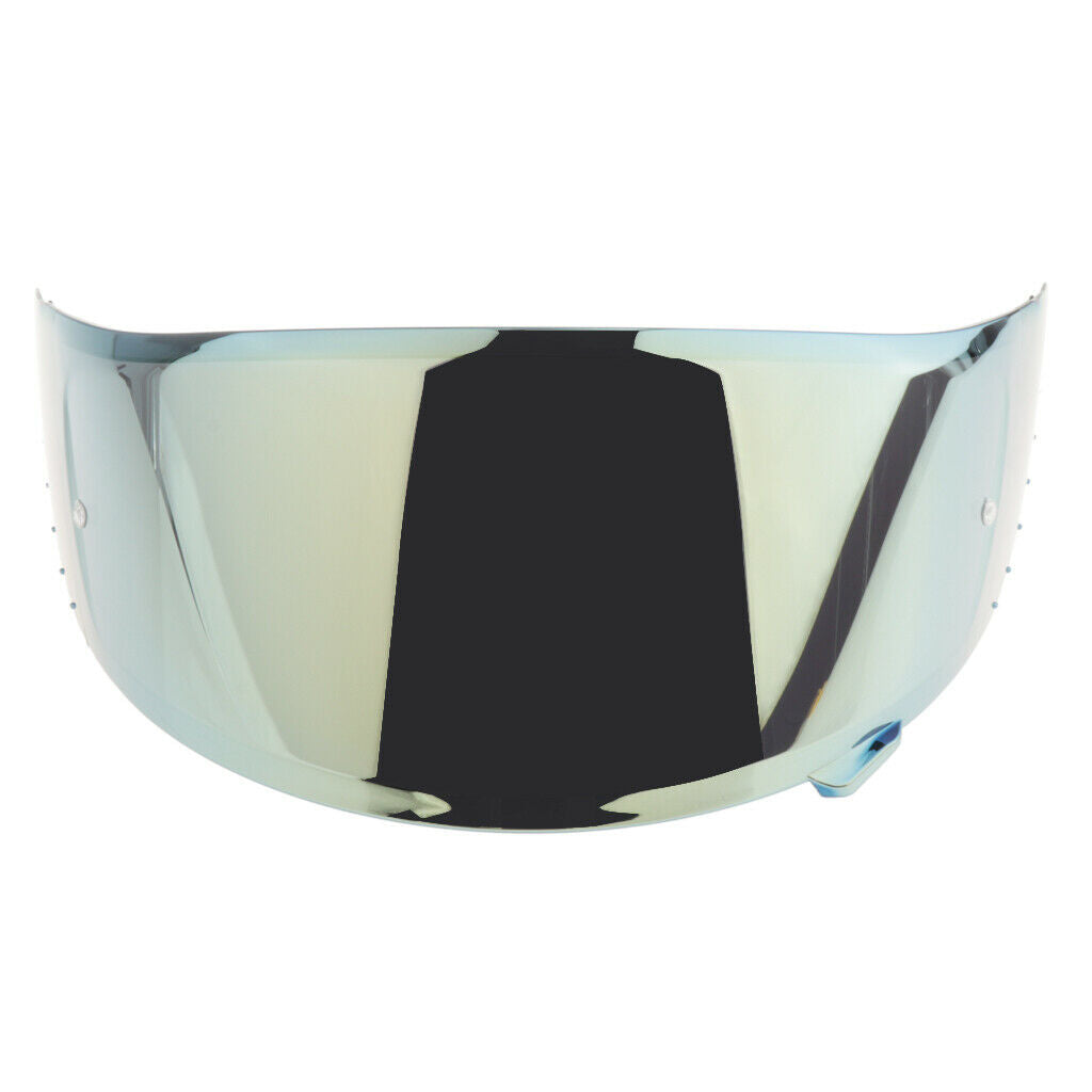 2PC Motorcycle Helmet HD Visor for X14 Z7 NXR RF-1200 Sun Shield Golden+Gray