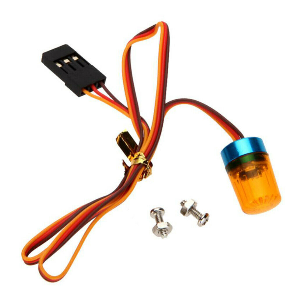 2 Pack RC Car Police Flash Light LED Light 360Â° Rotation for RC Car Truck