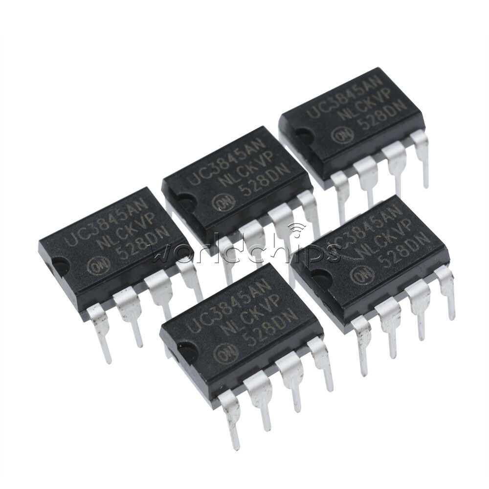 5PCS UC3845 UC3845AN REG CTRLR BST FLYBK PWM 8PDIP IC