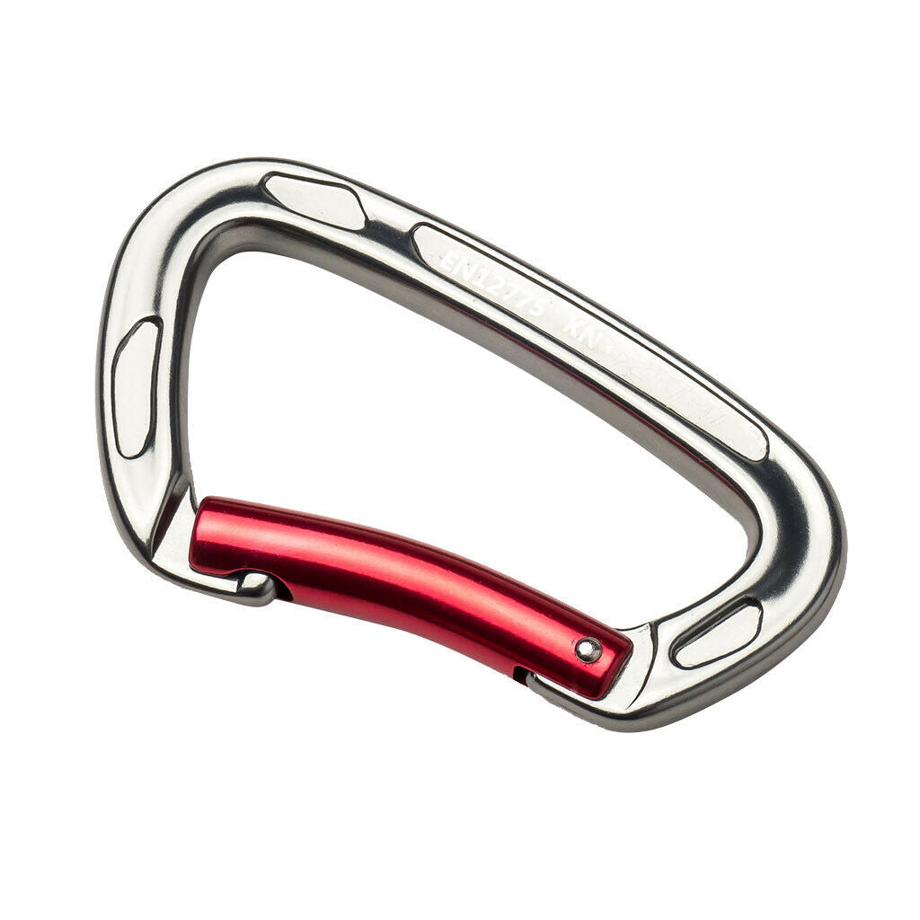 Aluminum Carabiner Snap Hook Rock Climbing D Ring Mountaineering Equipment