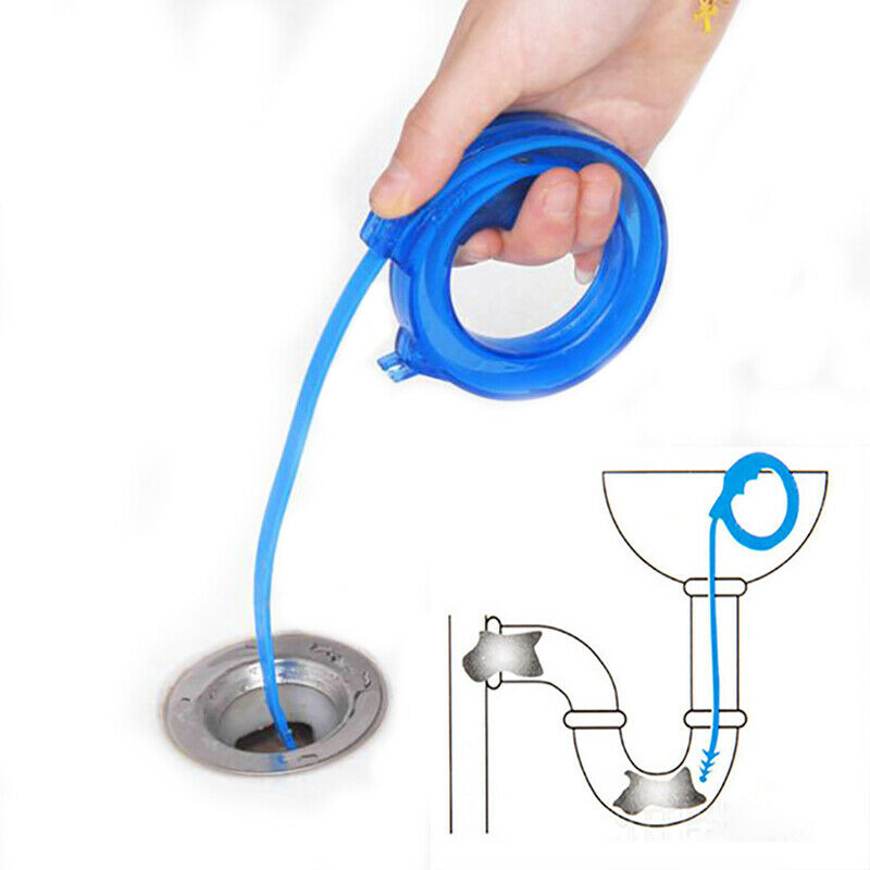 Hair Anti clog Remover Cleaning Tool Drain for Kitchen Shower Sink Hair R.l8