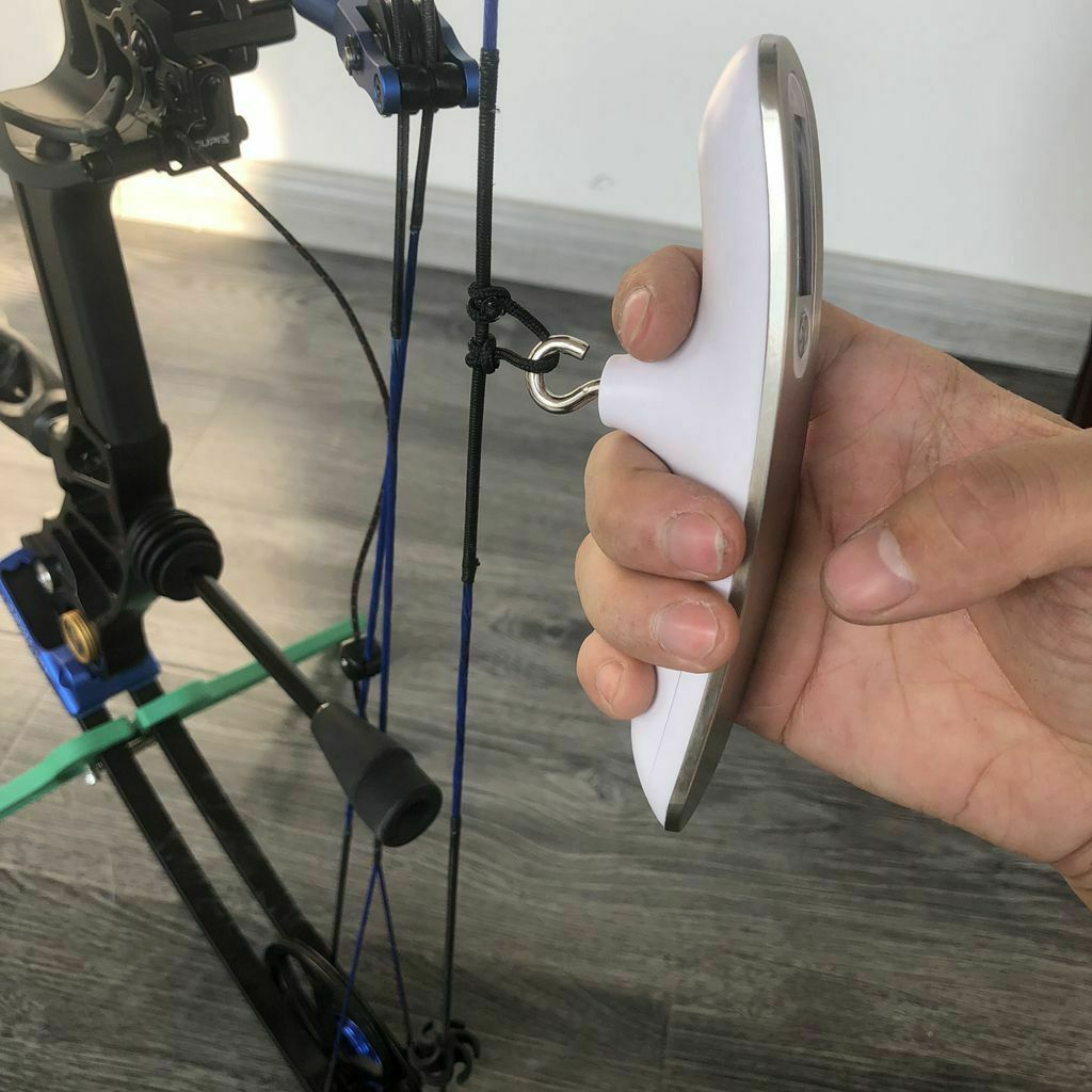50kg Portable Digital Bow Scale Hanging Scale Archery Hunting Accessories