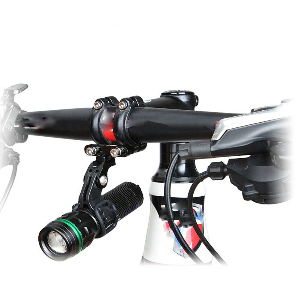 Flashlight Holder with Handlebar Extension Holder -  Accessories