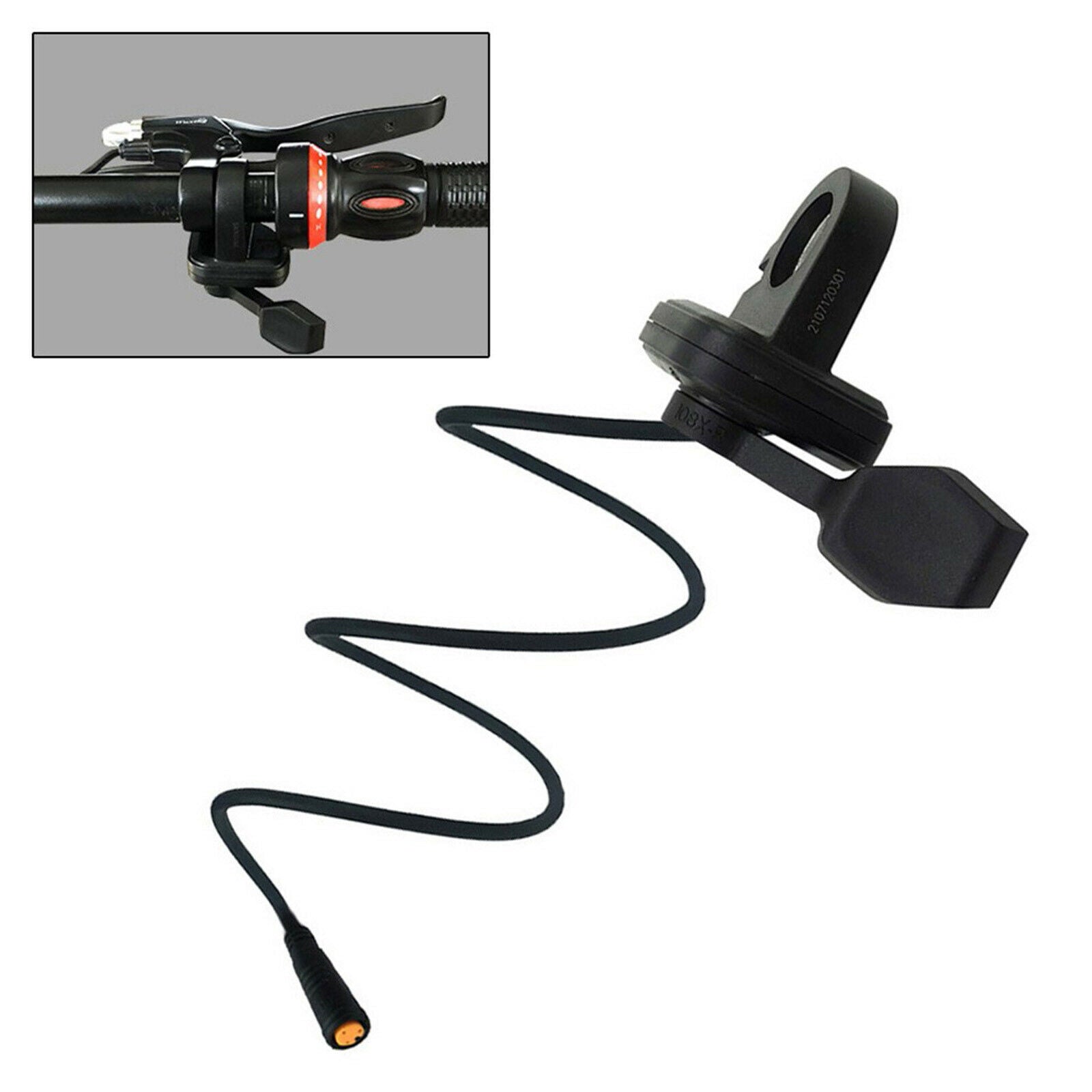 Universal Bike Thumb Throttle 12-72V for Electric Bike Bicycle E-motorcycle