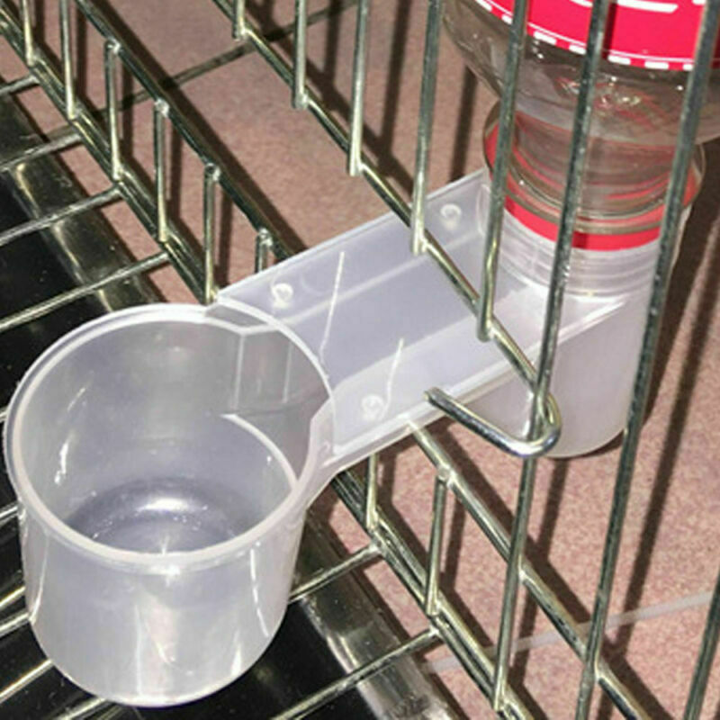 20/set Pet Bird Feeder Drinker Cup Water Bottle For Chicken Poultry Dove Pigeon