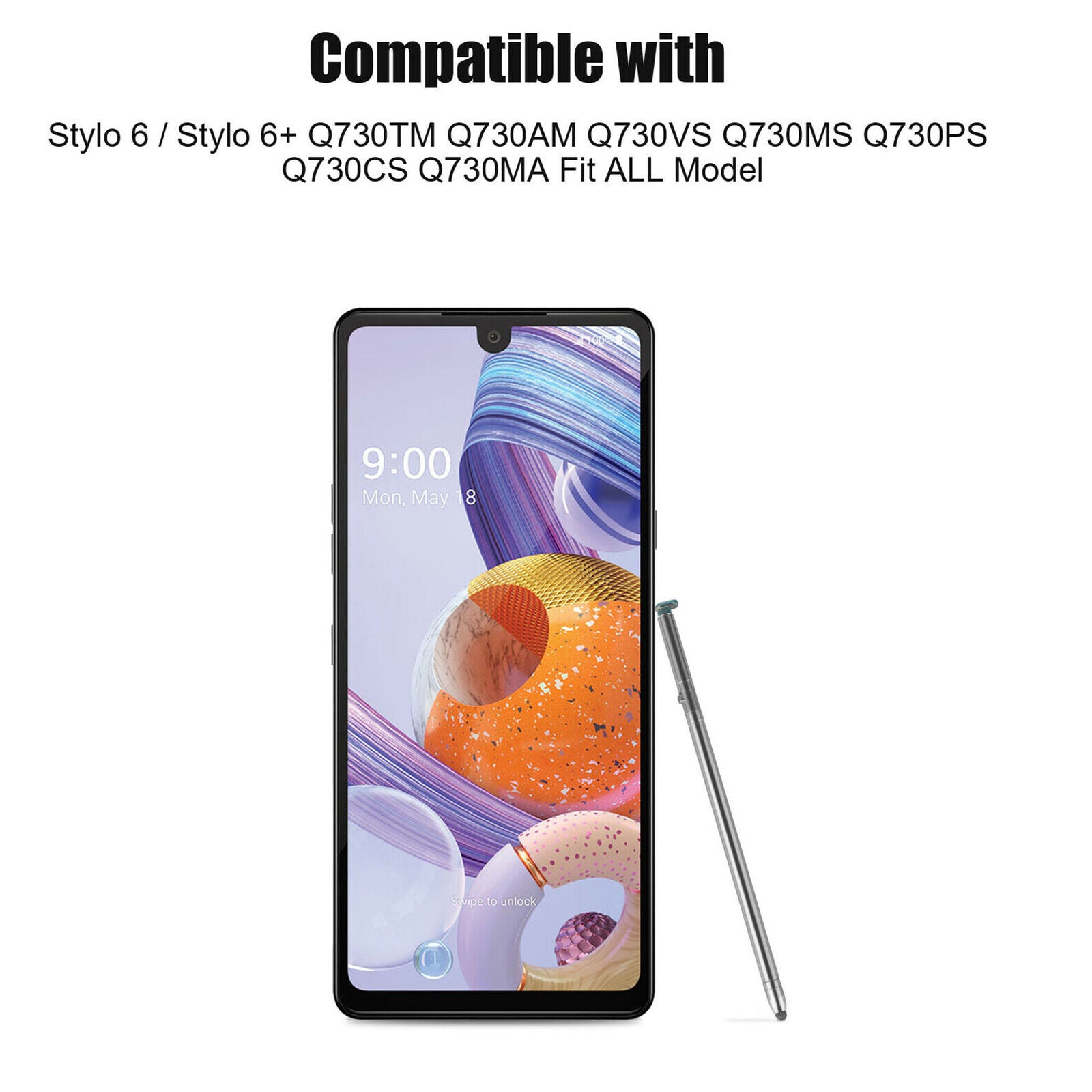 Phone Stylus Capacitive Pen Touch Pen For LG Stylo 6 Q730TM Q730VS Q730CS