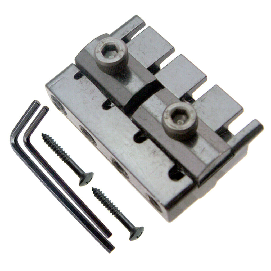Electric Bass Guitar Locking Nut with Mounting Screws Hex Key Musical Parts