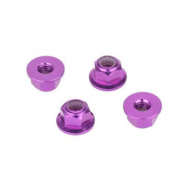 122049 Aluminum Nylon Locknut Purple for 1/10  Volcano EPX