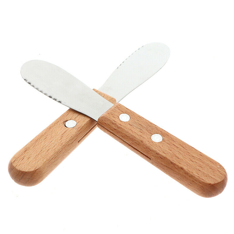 2pc Cheese Butter Spatula Child Kid Sandwich Cheese Slicer Stainless Ste.l8